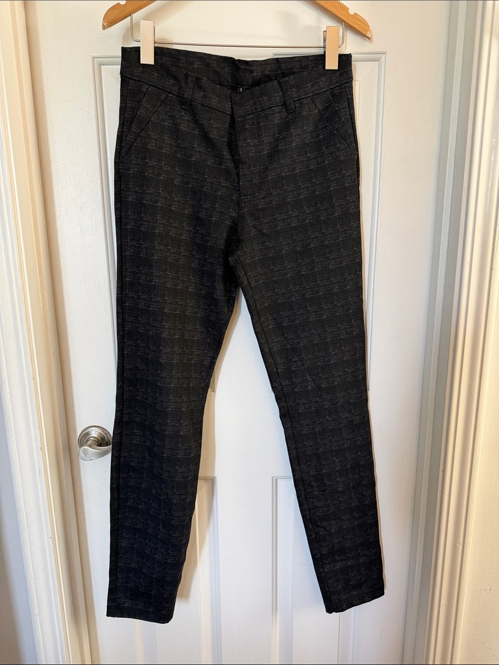 Kut from the Kloth Dark Charcoal fab ab high rise trouser skinny size 6